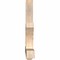 Ekena Millwork Redmond Smooth Timber Gable Bracket, Douglas Fir, 72"W x 30"H x 3 1/2"D x 3 1/2"F, 10/12 Pitch GBW072X30X0404RED00SDF - alternate 4